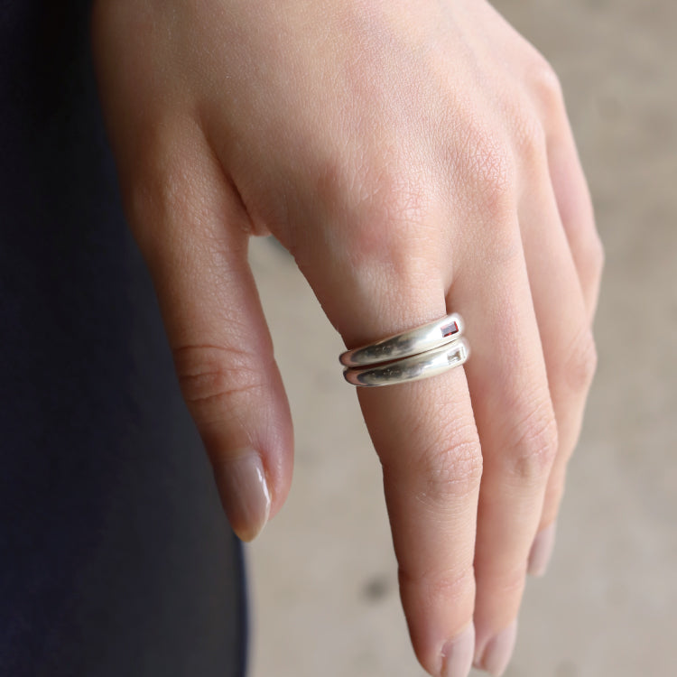 【Recall coming soon…】dear ring SV (white quartz)