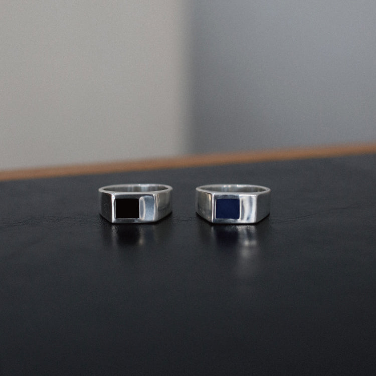 puzzle ring(lapis lazuli)