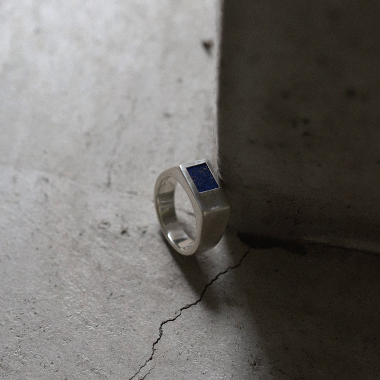 puzzle ring(lapis lazuli)
