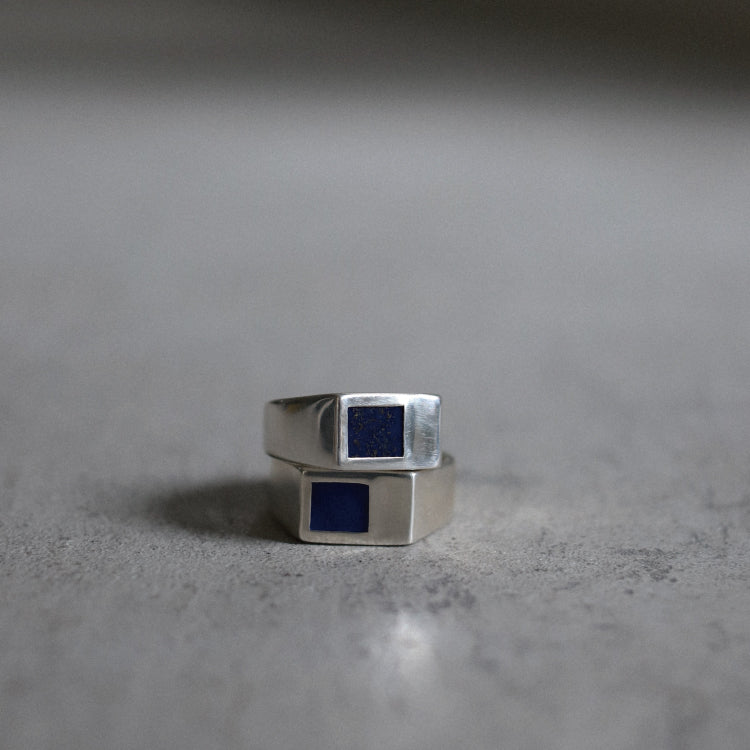 puzzle ring(lapis lazuli)