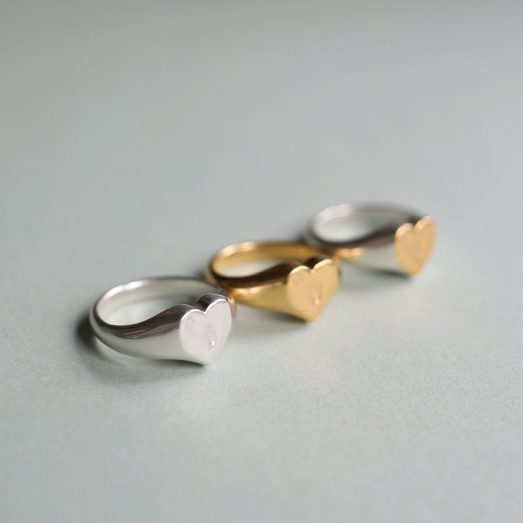 H signet ring SV