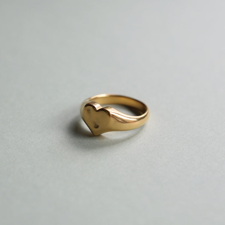 H signet ring GD