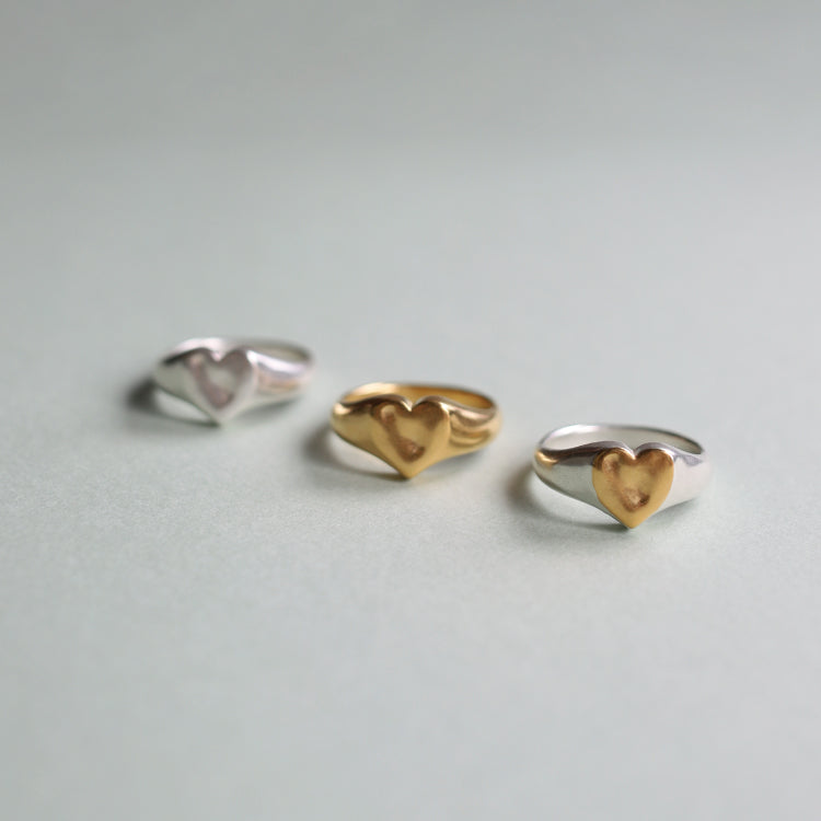 H signet ring MIX