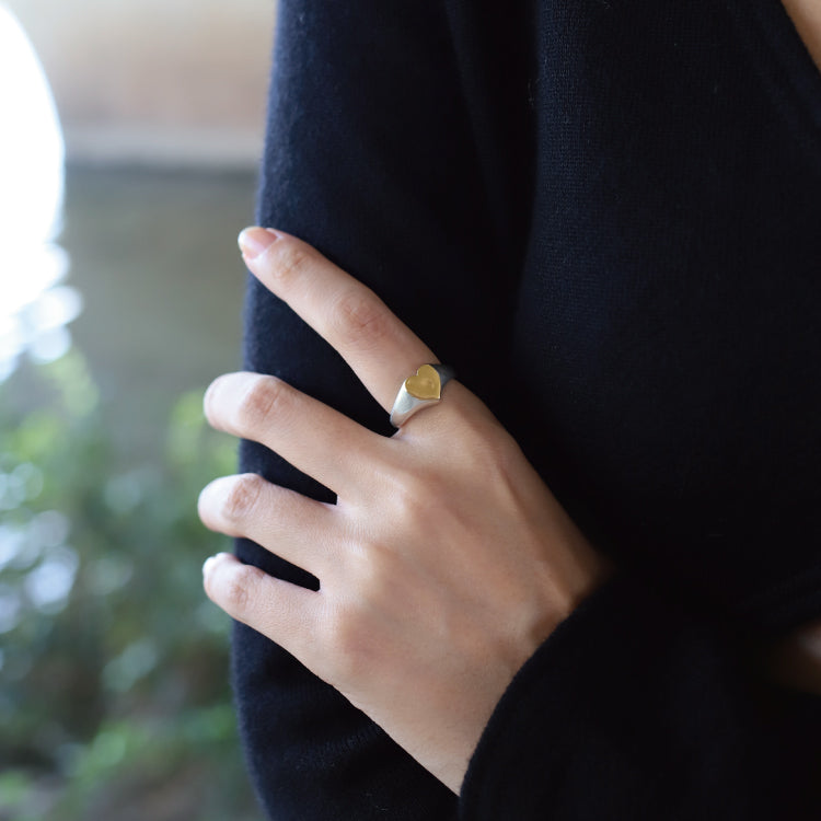 H signet ring MIX