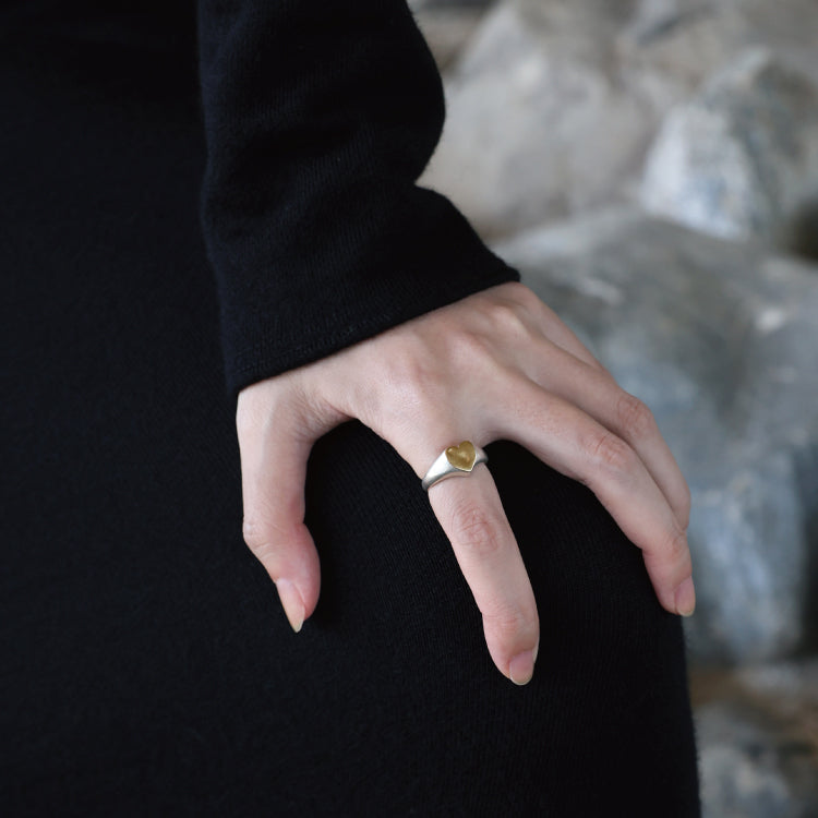 H signet ring MIX