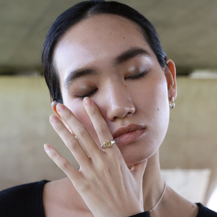 H signet ring MIX