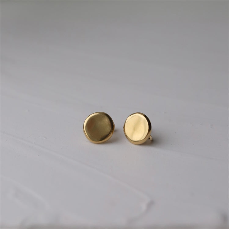 【ONLY STOCK】サークルプットイヤリング GD