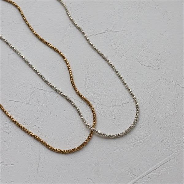 【ONLY STOCK】ロープチェーンネックレス