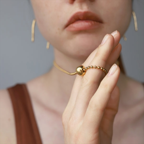 【ONLY STOCK】ベースプットネックレス