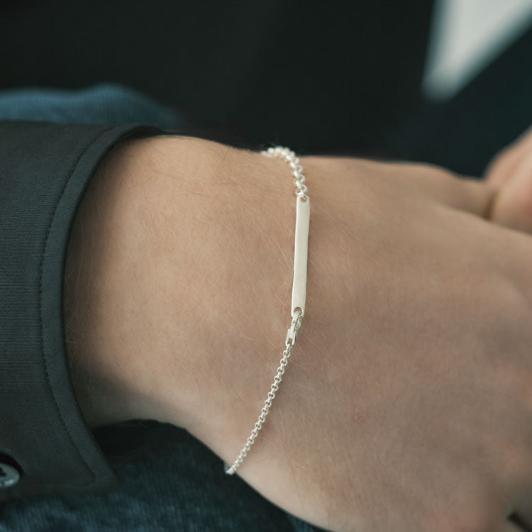 【TEN. × BEAUTY&YOUTH】ループコンビチェーンブレスレット SV-M-