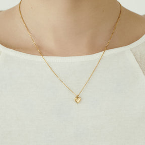 【coming soon...】タイニーハートネックレス GD