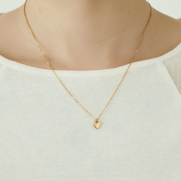 【coming soon...】タイニーハートネックレス GD
