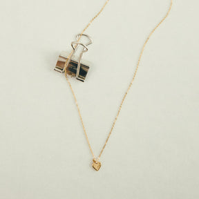 【coming soon...】タイニーハートネックレス GD