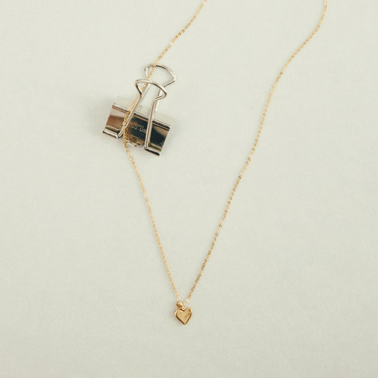 【coming soon...】タイニーハートネックレス GD