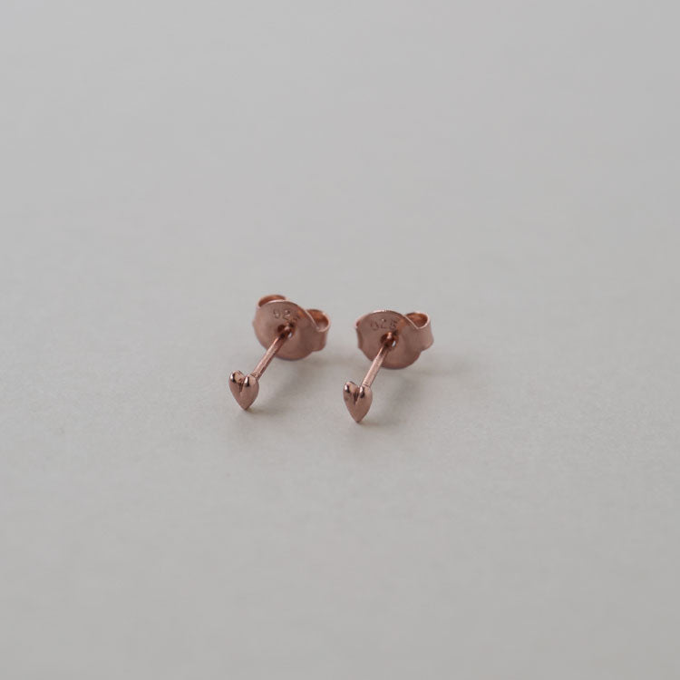 【期間限定｜ピンクゴールド受注】コルハートピアス PG
