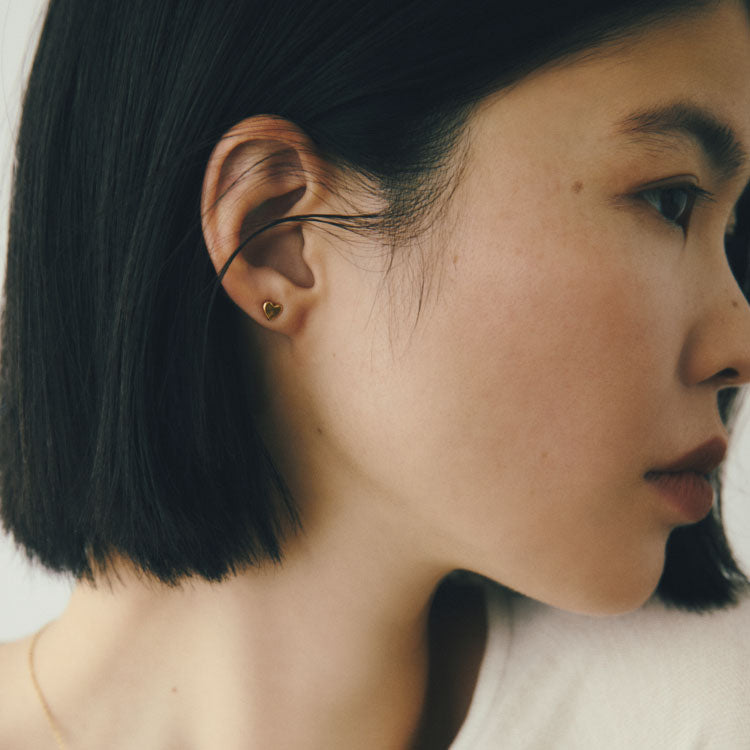 【coming soon...】タイニーハートピアス GD