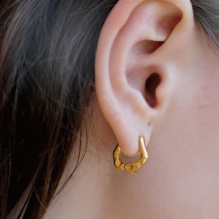 (未使用品)ten. シマーピアス　ゴールド シマーピアス GD