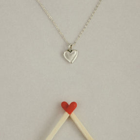 【coming soon...】タイニーハートネックレス SV