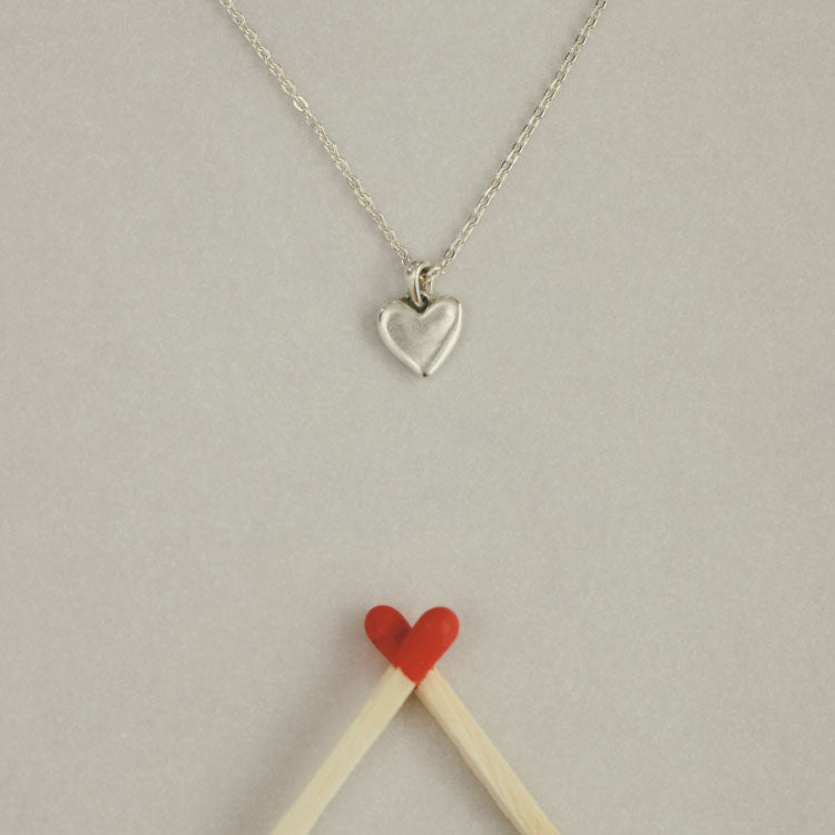 【coming soon...】タイニーハートネックレス SV