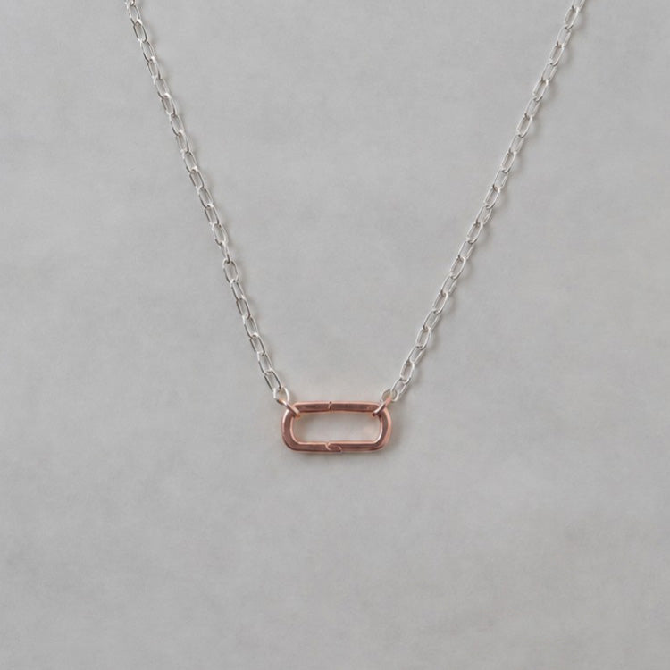 【期間限定｜ピンクゴールド受注】ポルタネックレス MIX(PINK GOLD) 50cm