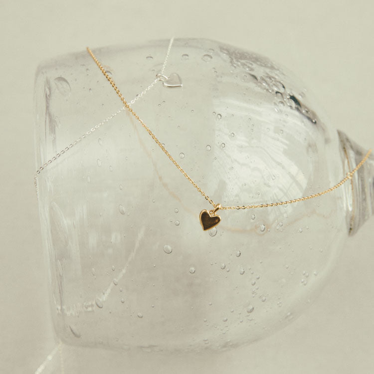 【coming soon...】タイニーハートネックレス GD