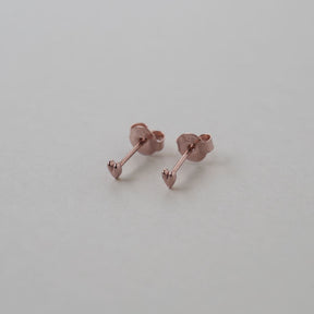 【期間限定｜ピンクゴールド受注】コルハートピアス PG