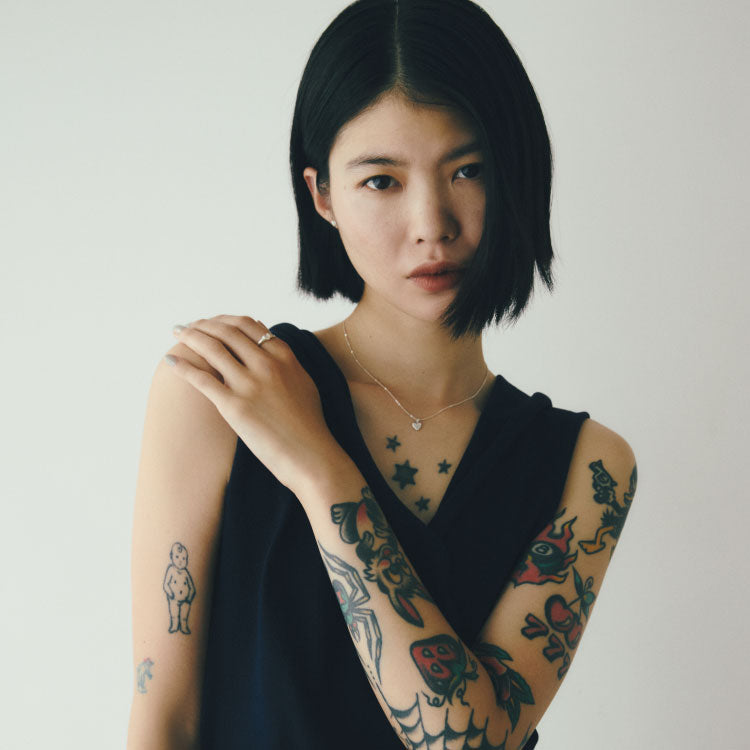 【coming soon...】タイニーハートネックレス SV