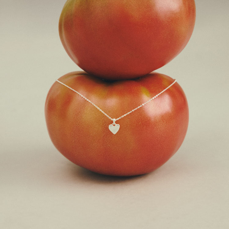【coming soon...】タイニーハートネックレス SV