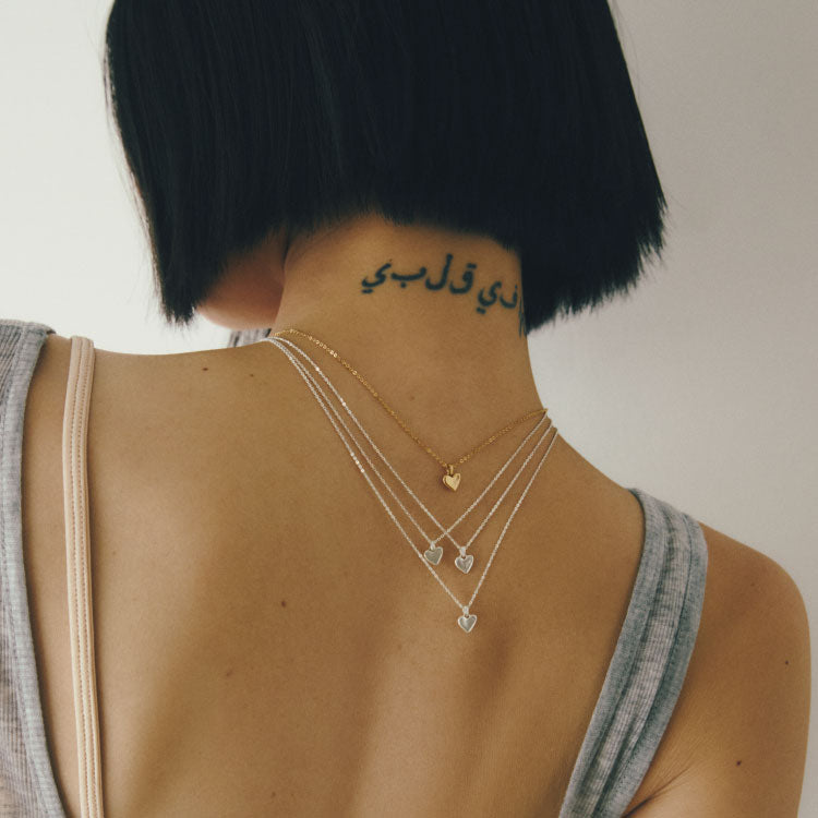 【coming soon...】タイニーハートネックレス GD