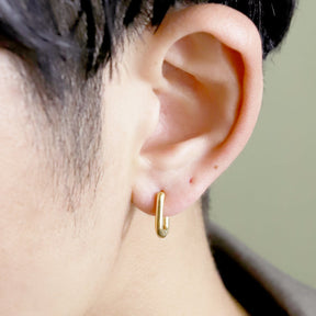 オブロングピアス GD