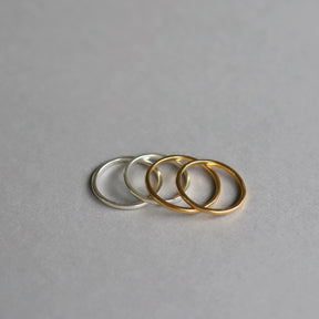 【moment】line ring