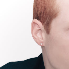 タイニーハートピアス SV