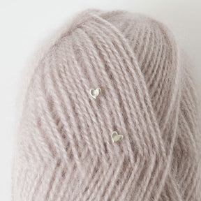 Tiny Heart Earrings Silver