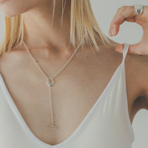 【TEN.×jurk】loop lariat necklace
