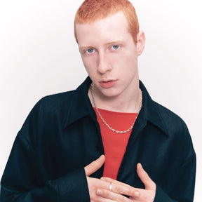 マリーナチェーンネックレス SV -M-