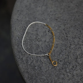 Shade combi chain bracelet MIX-M-