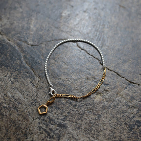 Shade combi chain bracelet MIX-M-