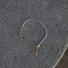 Shade combi chain bracelet MIX-M-