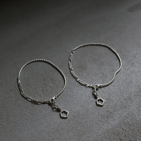 Shade combi chain bracelet SV-S-