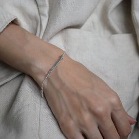【PRE RELEASE】barley corn chain bracelet SV