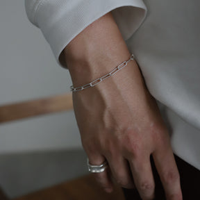 【BLEND vol.1 2/20 21:00-】rect  chain bracelet SV -M-