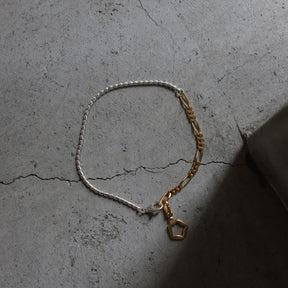 Shade combi chain bracelet MIX-S-