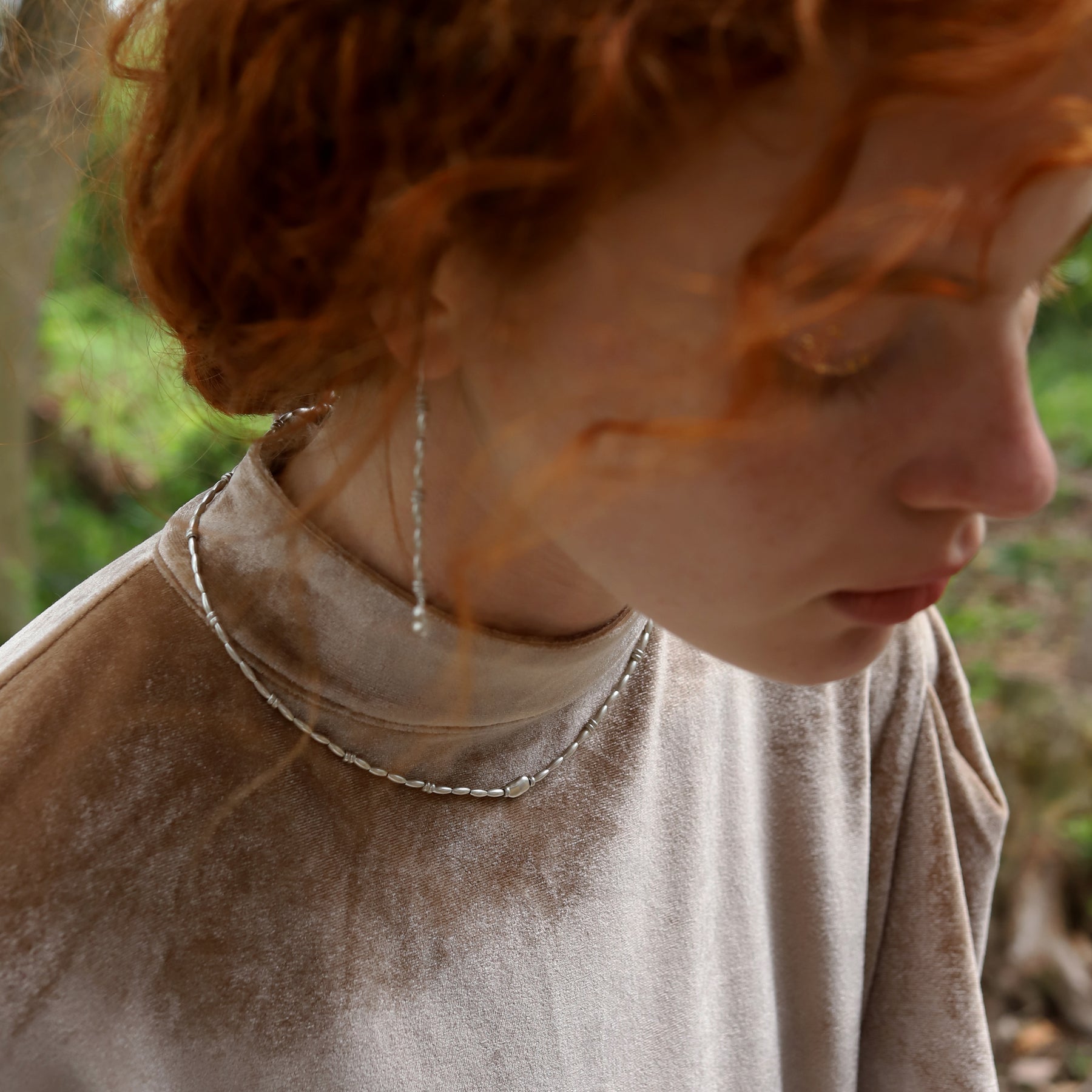 ウィープネックレス SV