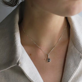 【PRE RELEASE】flat cable chain necklace SV 38cm