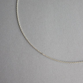 【PRE RELEASE】flat cable chain necklace SV 38cm