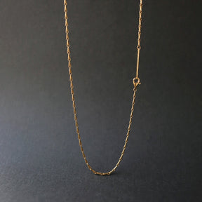 【BLEND vol.2】バリーコーンチェーンネックレス GD 50cm