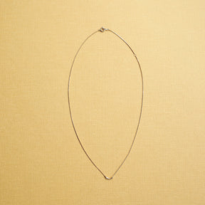 K18 breve necklace