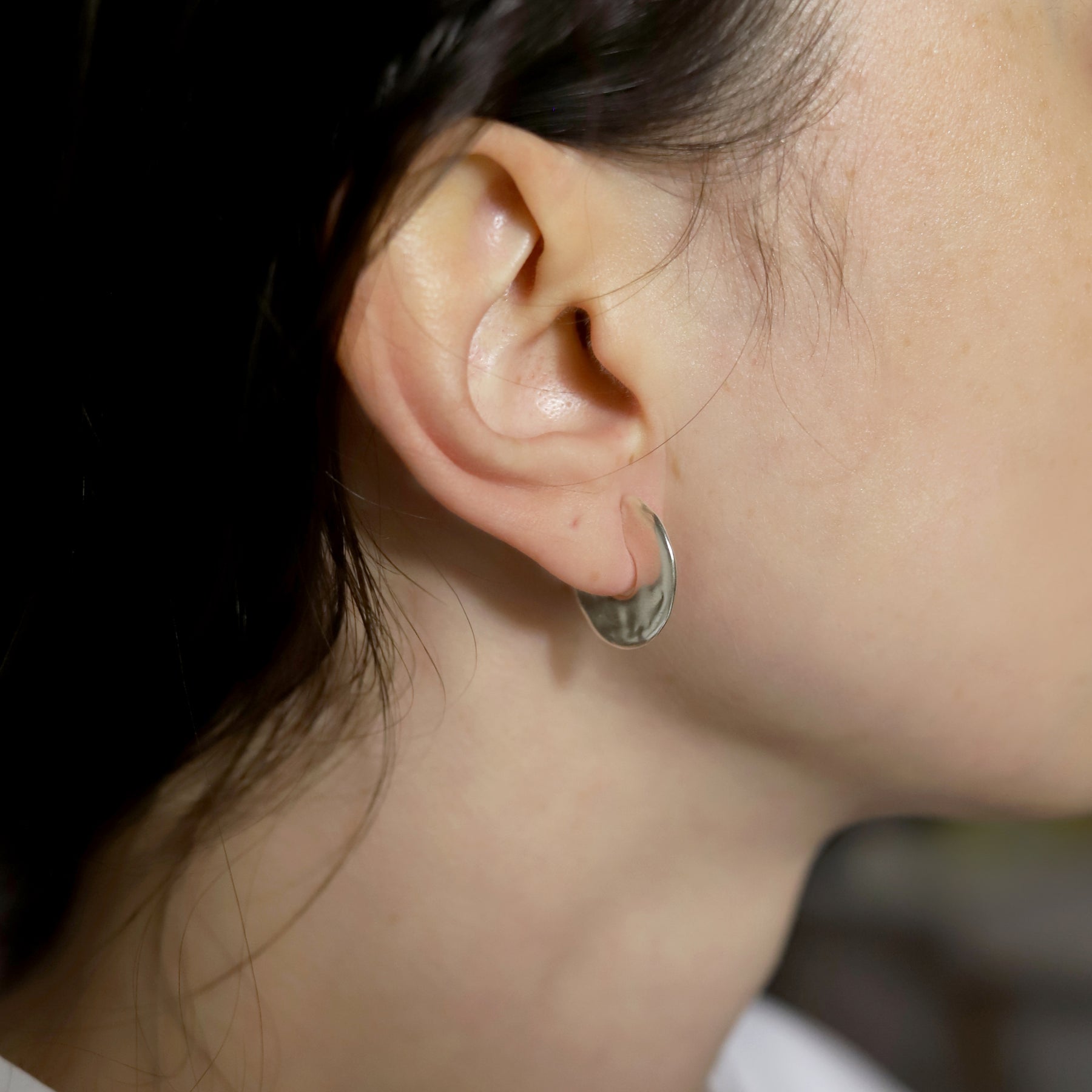 [ONLY STOCK] [ONLINE STORE Limited] flat circle pierce SV-M-