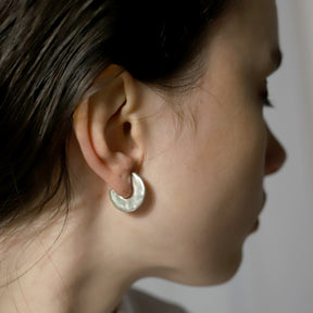 [ONLY STOCK] [ONLINE STORE Limited] flat circle pierce SV-M-