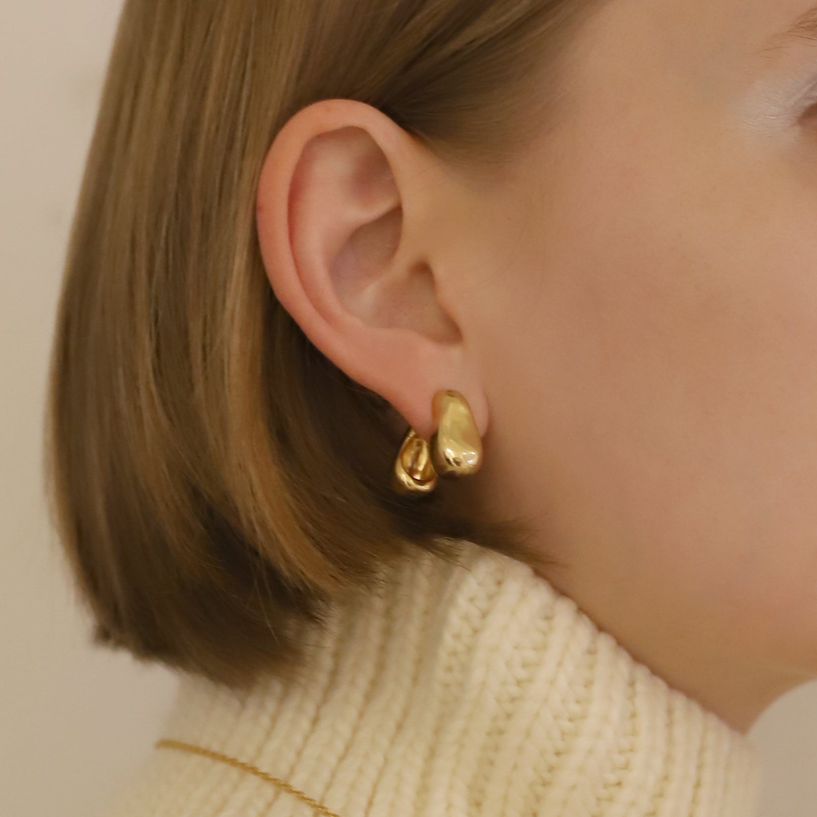 フロウプットピアス GD